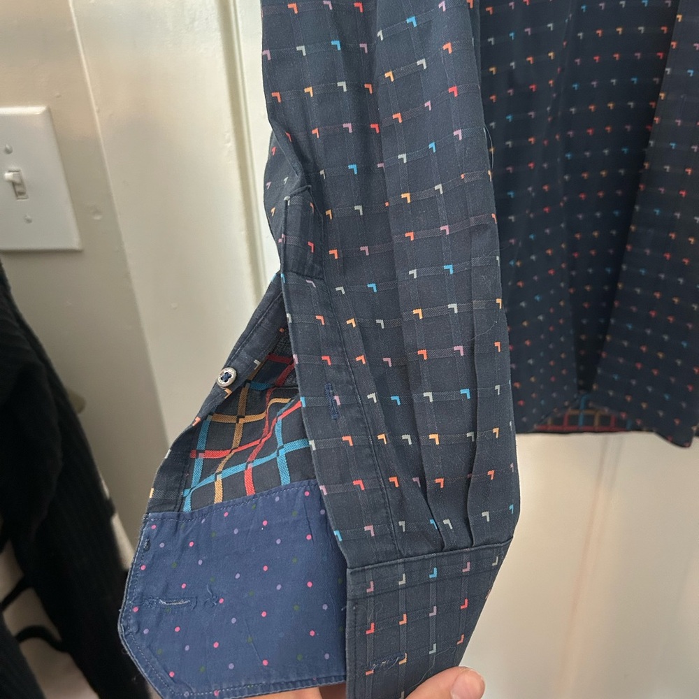 Bugatchi Button Down Shirt - Picture 3 of 6